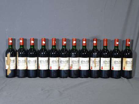 12 Bt Château d'Eyran, Pessac-Léognan 1988.