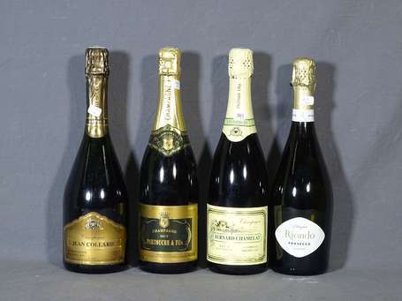 3 Bt de Champagne Jean Collard Brut Grande Réserve