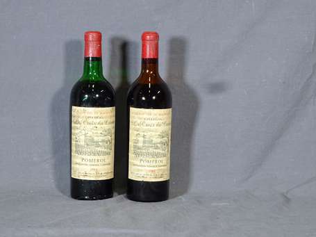 2 Bouteilles Château La Croix du Casse Pomerol 