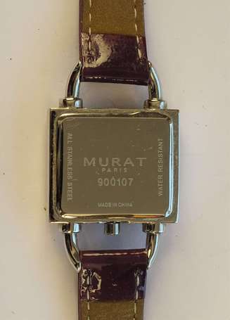 MURAT - Montre bracelet de dame en acier, le 