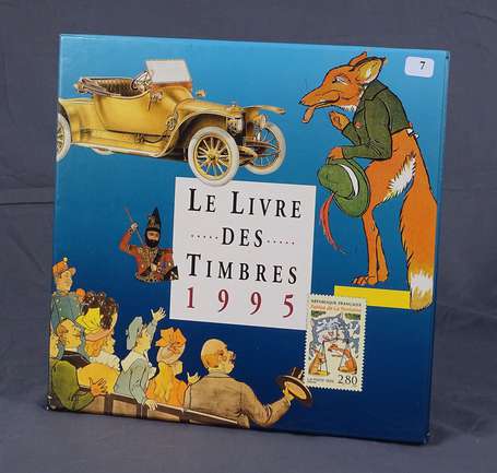 Le livre des timbres année 1995 TB