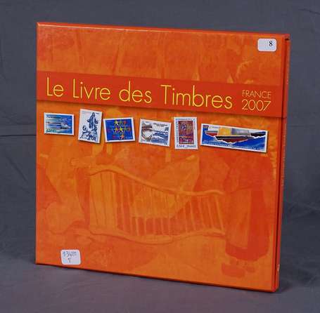 Le livre des timbres année 2007 TB