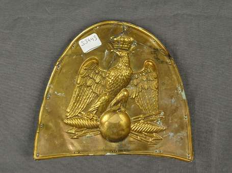 Plaque de coiffure, empire