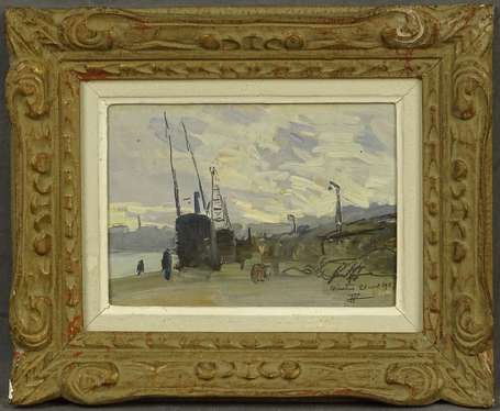 PONCEAU Jules François (1881-1961) - Port de 