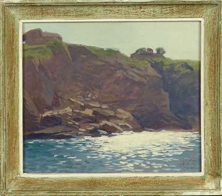 PONCEAU Jules François (1881-1961) - Bord de mer 