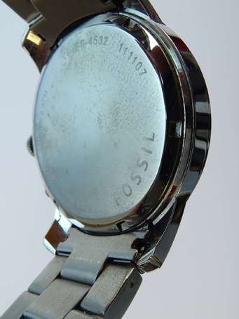 FOSSIL - Montre chronographe d'homme en acier, le 