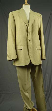 PIERRE CARDIN - Pantalon en laine et polyester 