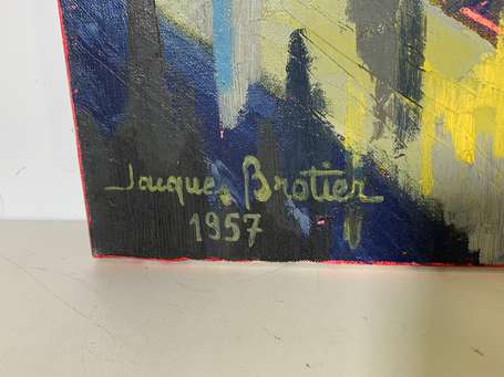BROTIER Jacques (1925-2008) - L'usine EDF à Ivry. 