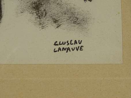 CLUSEAU-LANAUVE Jean (1914-1997) - Composition. 