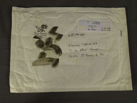 PIROTTE Jean-Claude (1939-2014) - Mail art. Lavis 