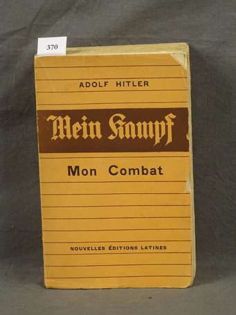 [GUERRE 39-45] - HITLER (Adolphe) - Mein Kampf. 