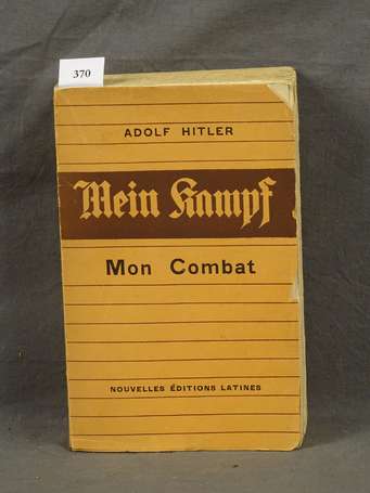 GUERRE 39-45] - HITLER (Adolphe) - Mein Kampf. Mon combat - Paris