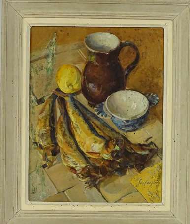 CERISIER Simone-Marie (1903) - Nature morte aux 