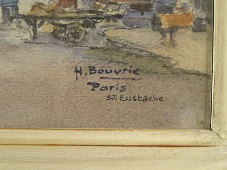 BOUVRIE Henri (1896-?) - Paris, Eglise St Eustache