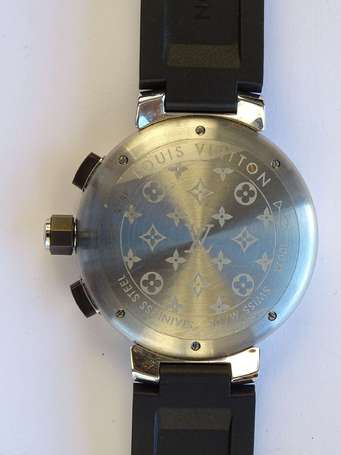 LOUIS VUITTON - Montre bracelet chronographe 