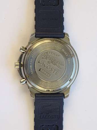 LACOSTE - Montre bracelet chronographe, le boîtier