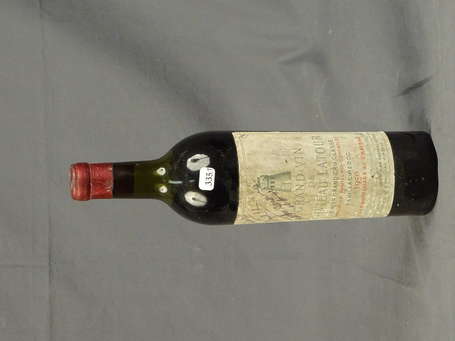 Château Latour, Pauillac 1950 ES ELA (inscription 