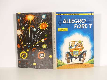 Francis : Marc Lebut 1 ; Allegro Ford T en édition