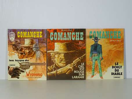 Hermann : 3 albums : Comanche 3, 4 et 7 ; Les 