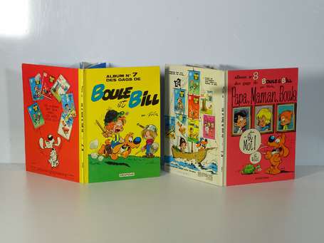 Roba : Boule et Bill 7 et 8 en 2e éditions de 1971