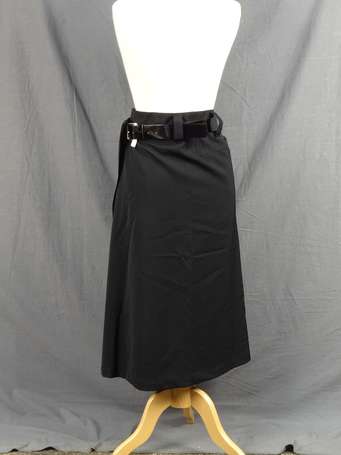 YOHJI YAMAMOTO - Jupe portefeuille mi-longue en 