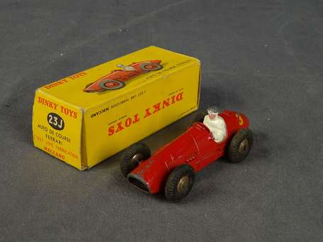 Dinky toys-Ferrari course, calandre cadrillée, 