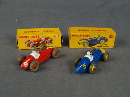 Dinky toys GB-2 véhicules Maserati et Ferrari, 