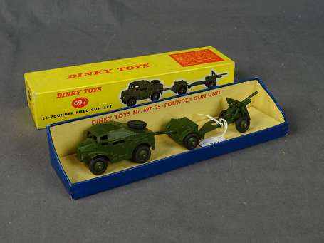 Dinky toys GB-Coffret 25 pounder field gun set 