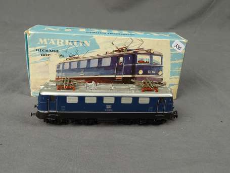 Marklin-Locomotive électrique E41024 DB bleue- 