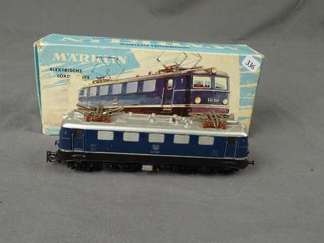 Marklin-Locomotive électrique E41024 DB bleue- 