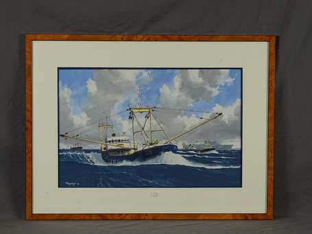 PENDRAY John (1937), peintre de la marine - 