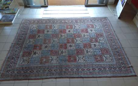 Tapis Pakistan en laine et coton, le champ en 