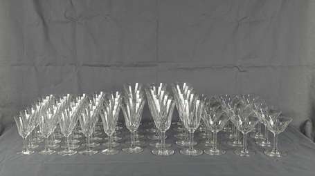 SAINT-LOUIS - Modèle Lasalle - 11 verres à eau (2 