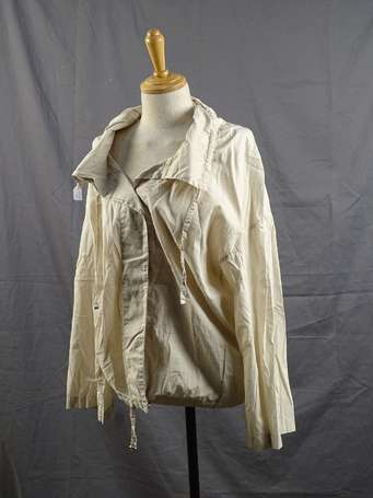 CERRUTI 1881 - veste légère en coton beige. T S - 
