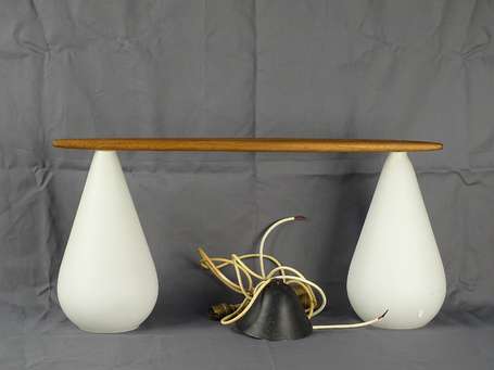 Lustre de style scandinave, la monture navette en 