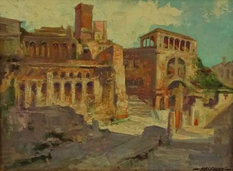 FALCUCCI Robert (1900-1989) - Rome, le Forum, 