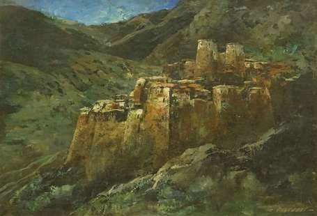 FALCUCCI Robert (1900-1989) - Maroc Haut Atlas, 