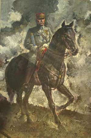 FALCUCCI Robert (1900-1989) - Le Maréchal Foch, 