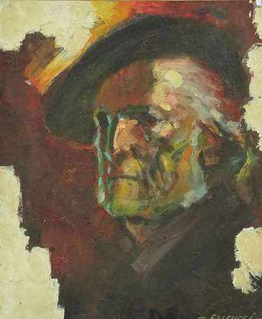 FALCUCCI Robert (1900-1989) - Richard Wagner Huile