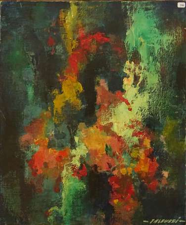 FALCUCCI Robert (1900-1989) - Abstraction, huile 