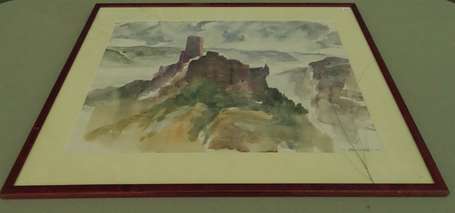 FALCUCCI Robert (1900-1989) - Forteresse, 