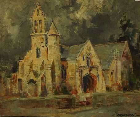 FALCUCCI Robert (1900-1989) - Chapelle bretonne, 
