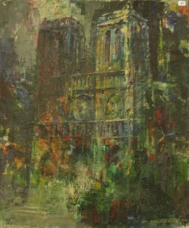 FALCUCCI Robert (1900-1989) - Notre-Dame de Paris,