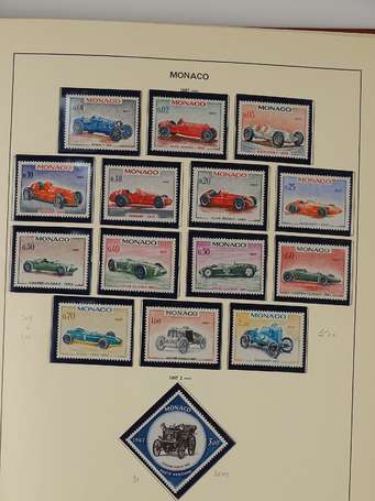 Monaco partie de collection 1930 à 1987 très peu 