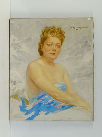 ROUSSEAU-DECELLE René A. 1881-1964 - Portrait de 