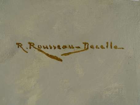 ROUSSEAU-DECELLE René A. 1881-1964 - Portrait de 