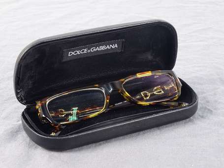 DOLCE & GABBANA, paire de lunettes à monture en 