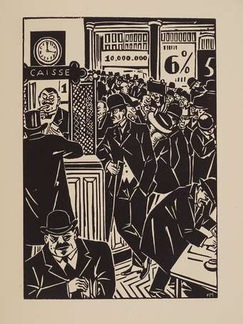 MASEREEL (Frans) - La ville - Paris ; Éditions 