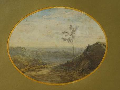 RAVIER François-Auguste (1814-1895) - Paysage 