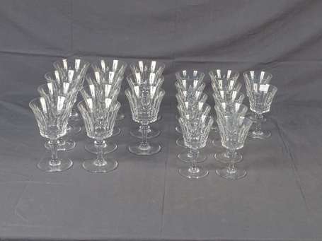 Baccarat Modèle Piccadily Service de verres en 